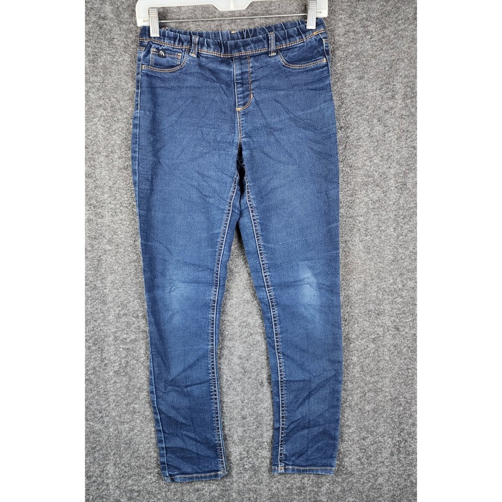 Jordache Jegging Youth XL (14-16) Blue Elastic Waist Skinny Denim Pants